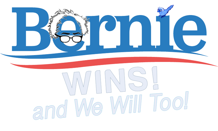 Bernie Sanders Wins - and so do we.